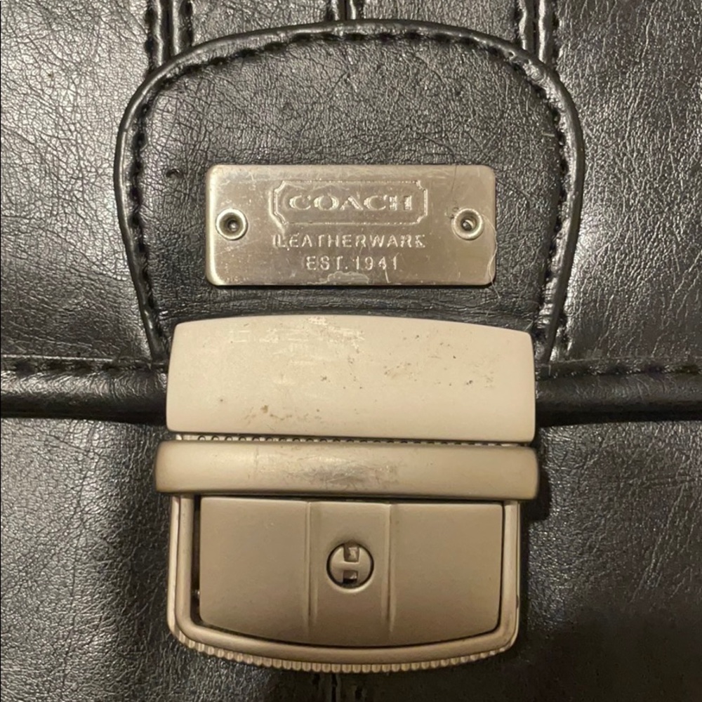 Coach Leather Briefcase Classic - Picture 2 of 6
